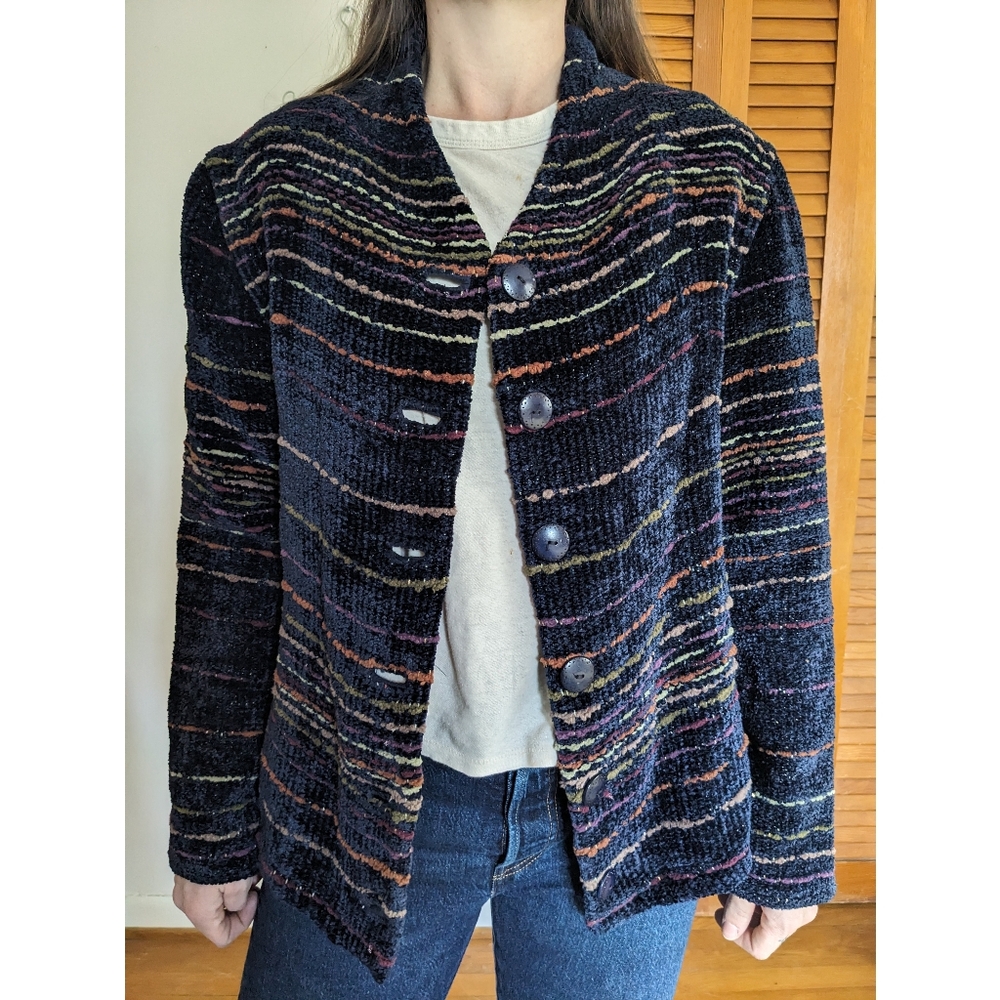 Handmade Striped Women's Jacket